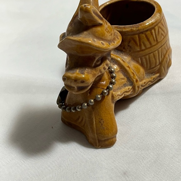 Vintage Donkey Toothpick Holder - Picture 2 of 4